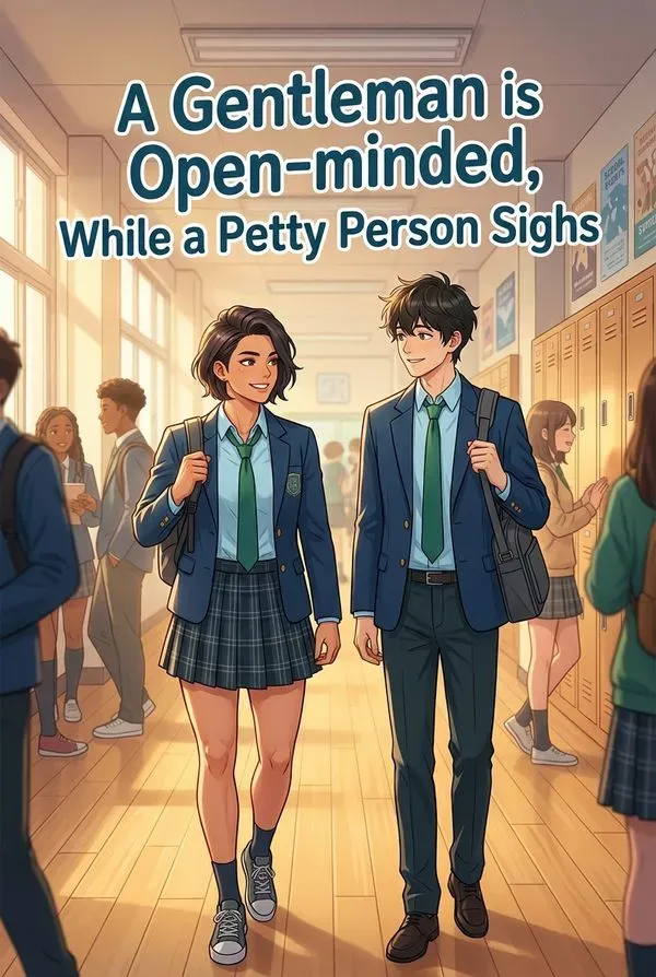 Cover of A Gentleman is Open-minded, While a Petty Person Sighs