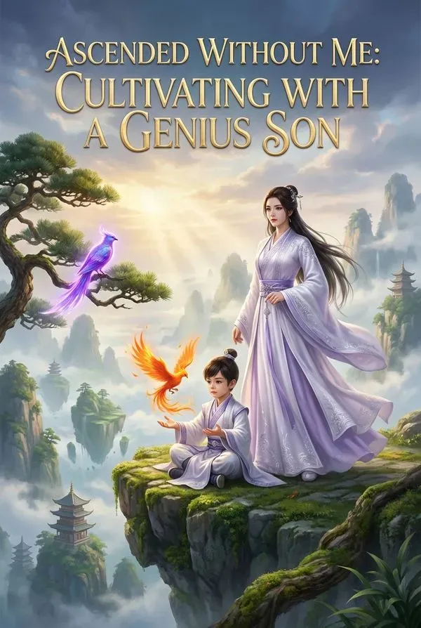 Cover of Ascended Without Me: Cultivating with a Genius Son