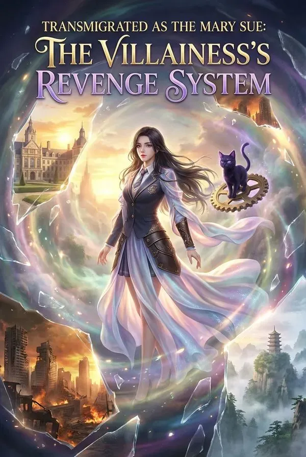 Cover of Transmigrated as the Mary Sue: The Villainess's Revenge System