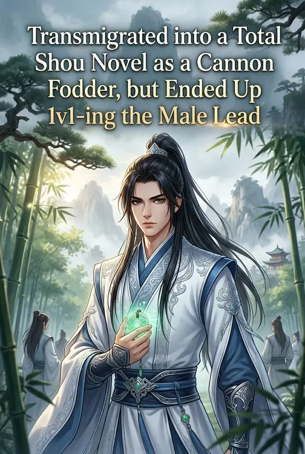 Cover of Transmigrated into a Total Shou Novel as a Cannon Fodder, but Ended Up 1v1-ing the Male Lead